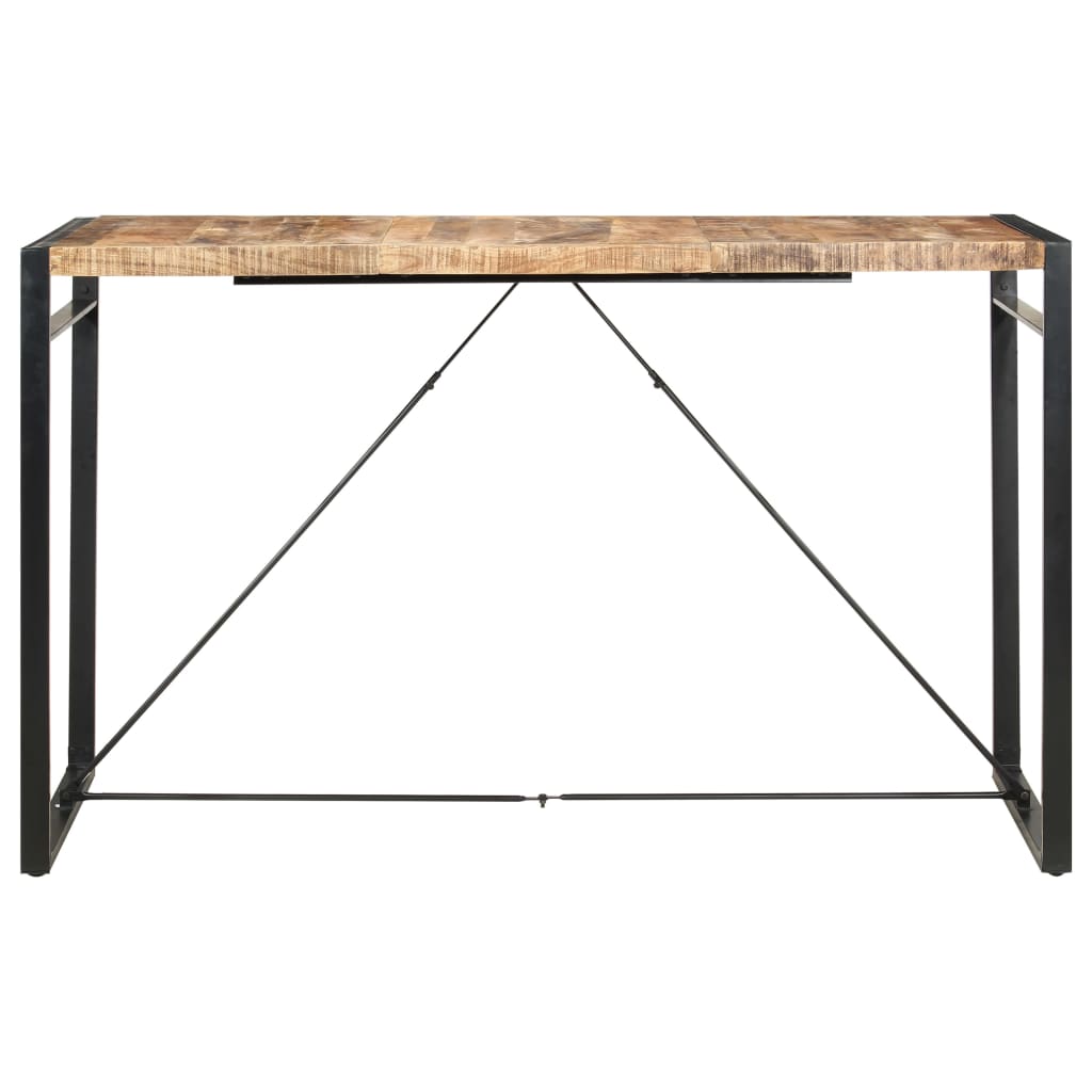 Bartisch 110 x 60 x 110 cm Massivholz Mango