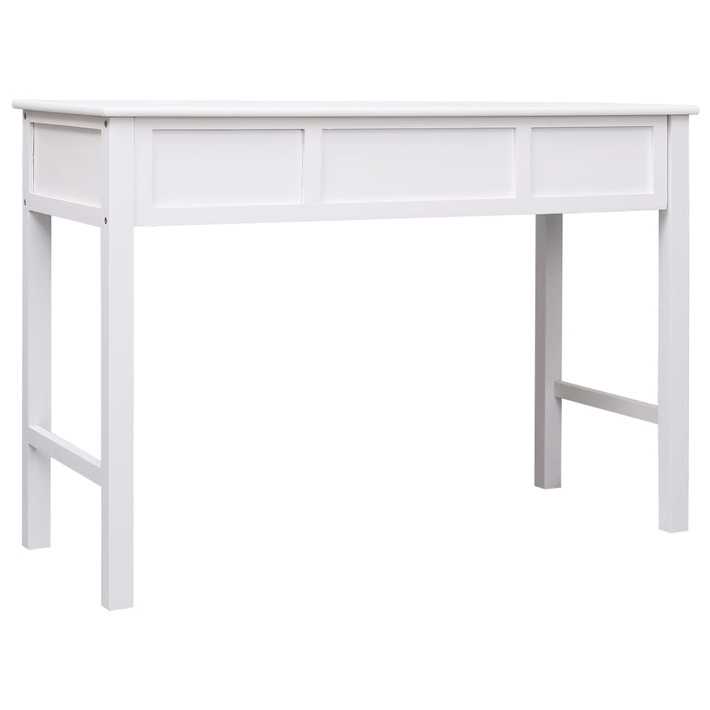 Schreibtisch Grau 110×45×76 cm Holz