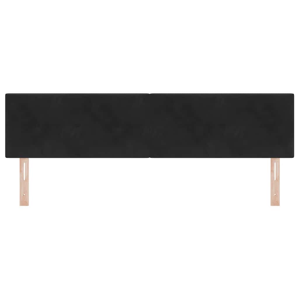 Kopfteil Hellgrau 80 cm Samt