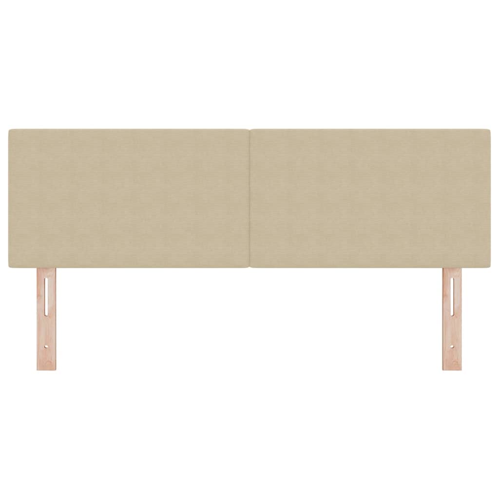 Kopfteil Hellgrau 80 cm Cordstoff