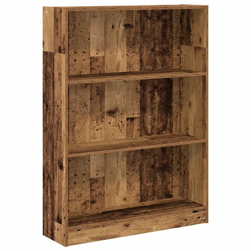 Bücherregal Weiß 40x24x75 cm Holzwerkstoff
