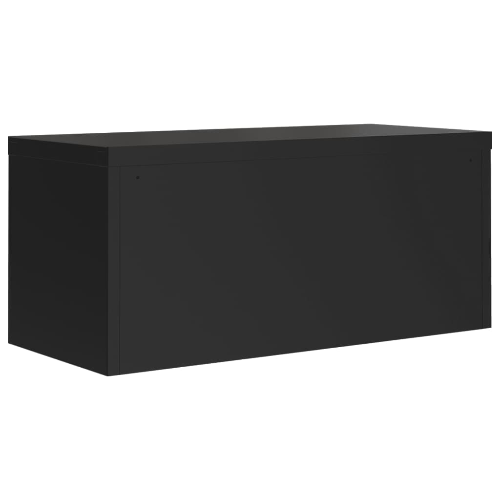 Aktenschrank Weiß 90x40x110 cm Stahl