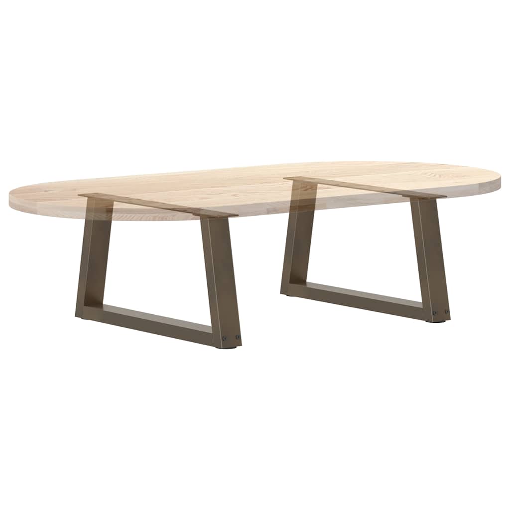 Couchtischbeine V-Form 2 Stück Schwarz 30x(30-31,3) cm Stahl