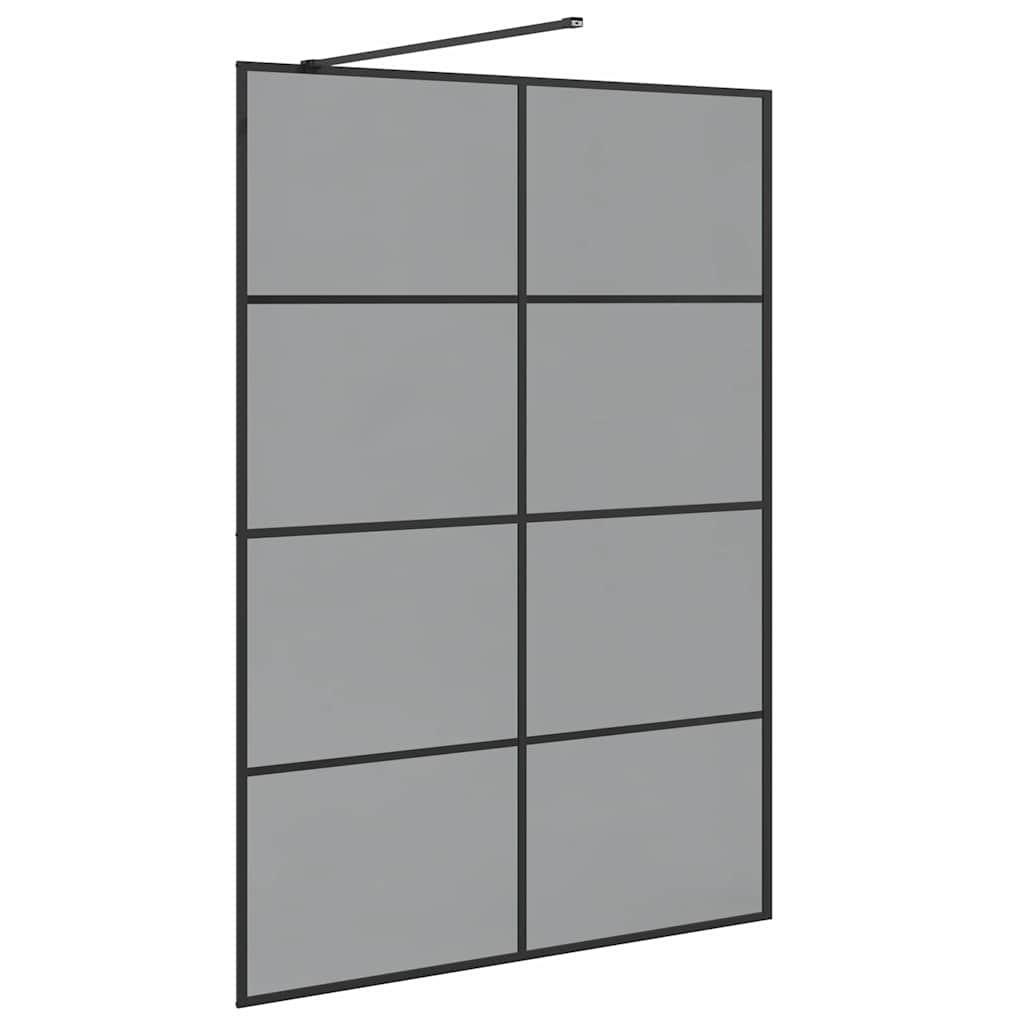 Duschwand für Begehbare Dusche mit Klarem ESG Glas 80x195 cm