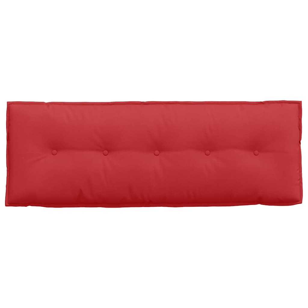 Rückenkissen Hellgrau 50 x 19 x 45 cm Stoff