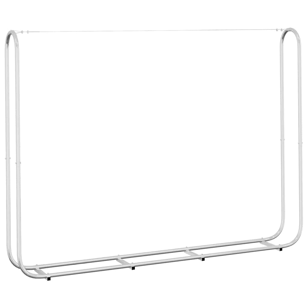 Kaminholzregal 100x25x150 cm Stahl verzinkt