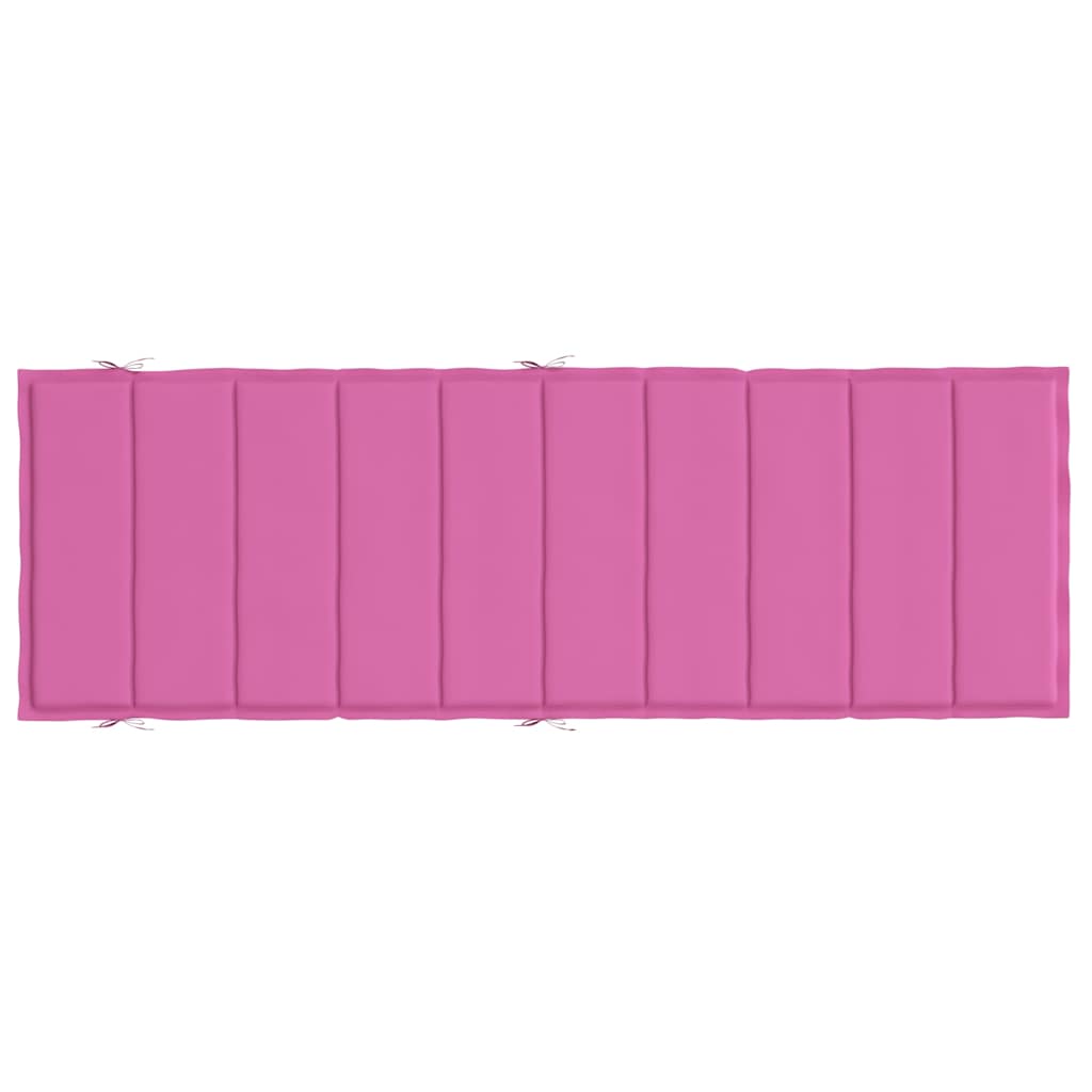 Sonnenliegen-Auflage Grau 186x58x4 cm Oxford-Gewebe