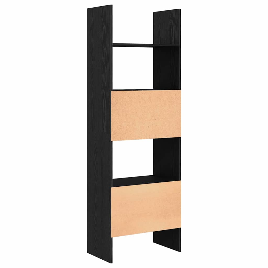 Bücherregal Weiß 60x35x180 cm Holzwerkstoff