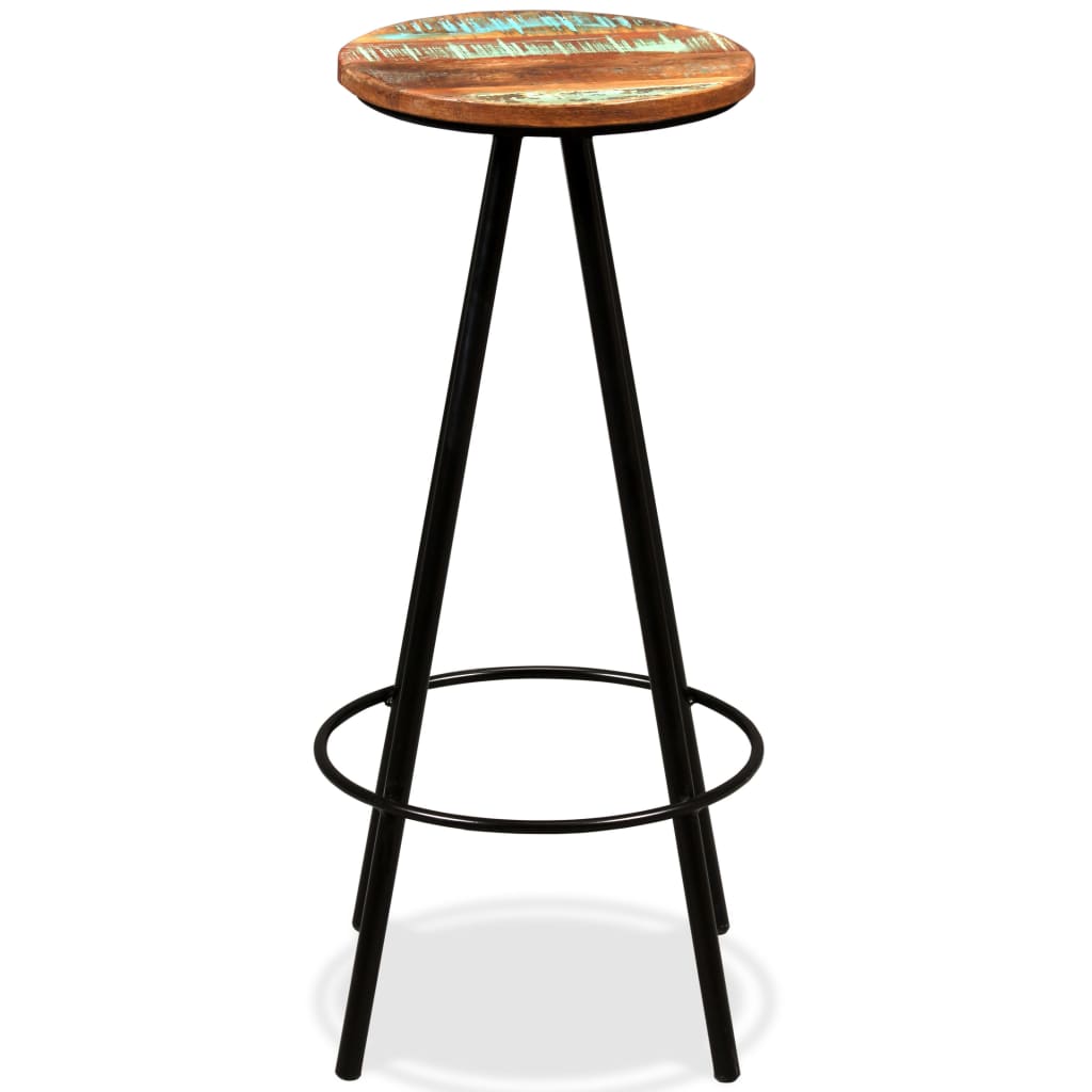 3-tlg. Bar-Set Massivholz Akazie und Altholz