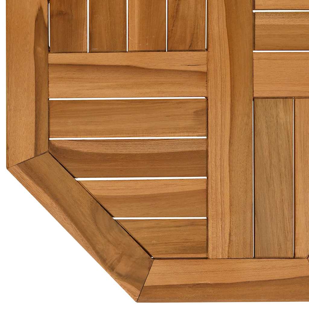 Tischplatte Massivholz Teak Rund 2,5 cm 40 cm