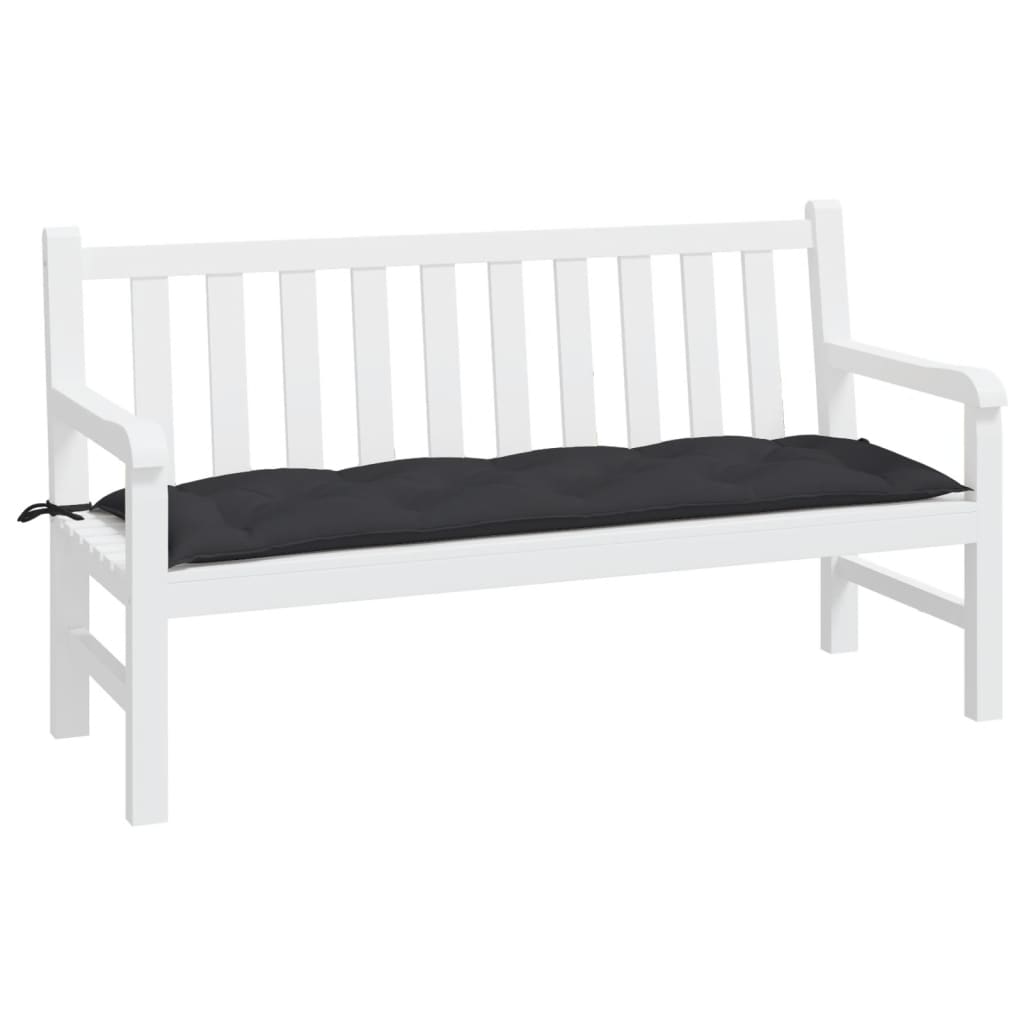 Gartenbank-Auflage Anthrazit 100x50x7 cm Oxford-Gewebe