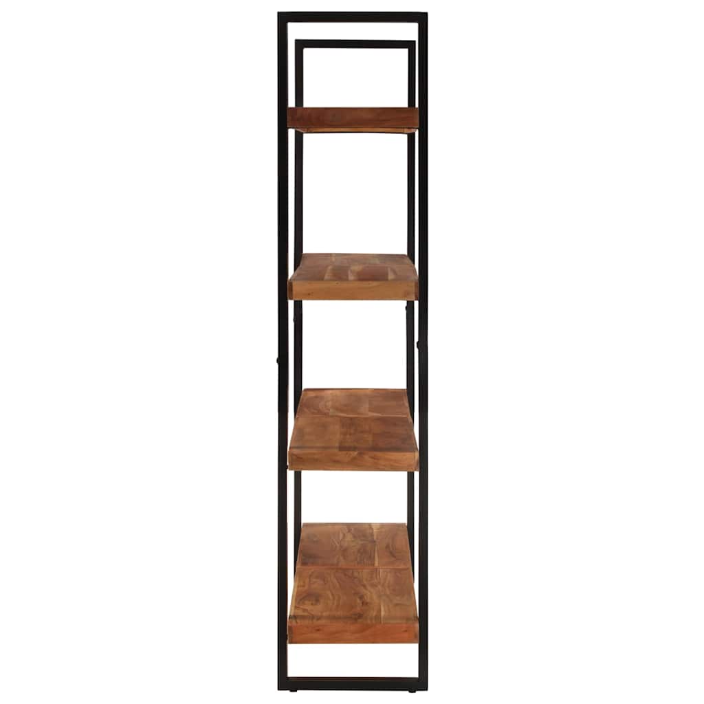 Bücherregal mit 4 Böden 80x40x180 cm Altholz Massiv