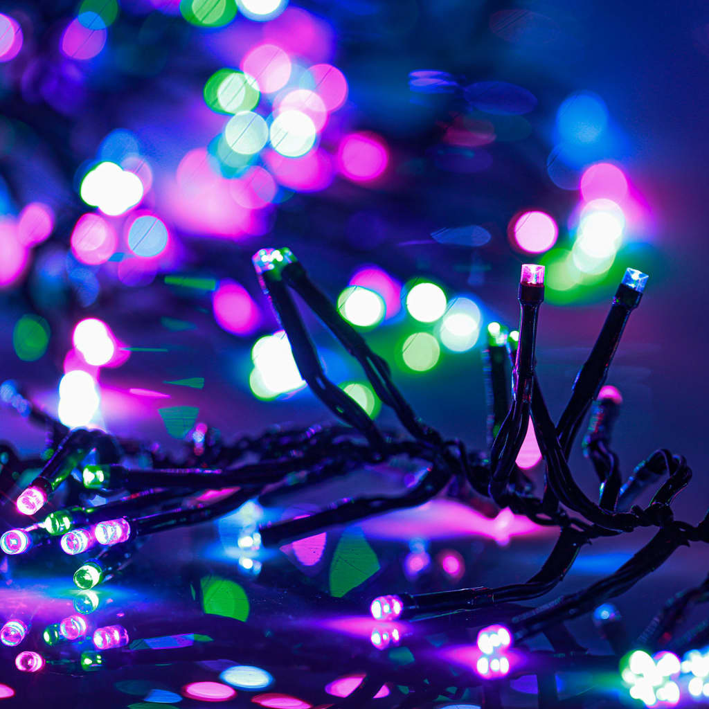 LED-Lichterkette mit 400 LEDs Warmweiß PVC