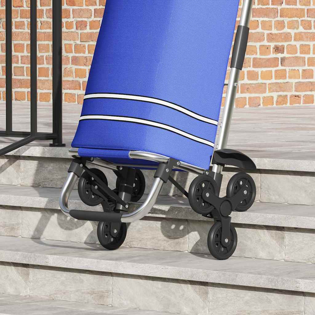 Einkaufswagen Schwarz 47 x 39 x 100,5 cm Oxford-stoff