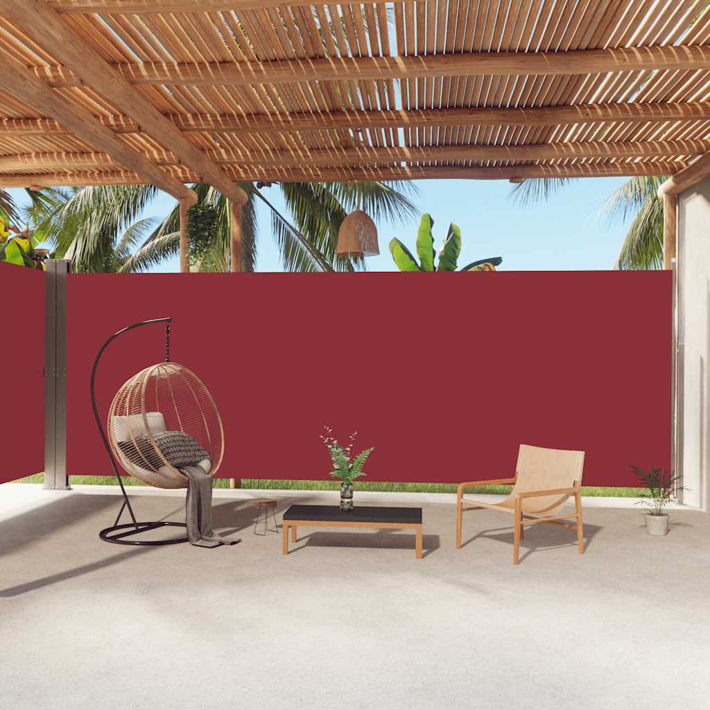 Ausziehbare Seitenmarkise 160×600 cm Braun
