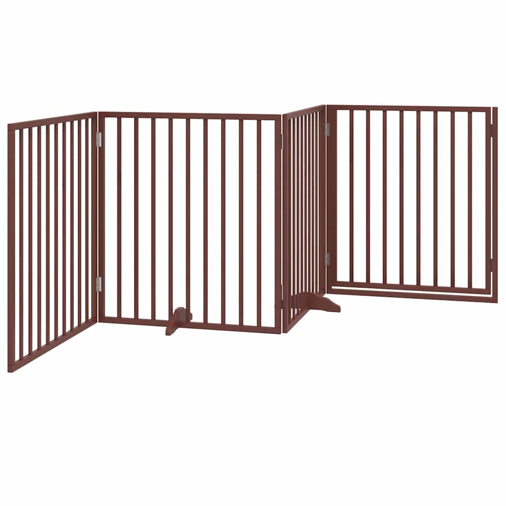 Hundegitter Faltbar 3 Paneele 150 cm Pappelholz