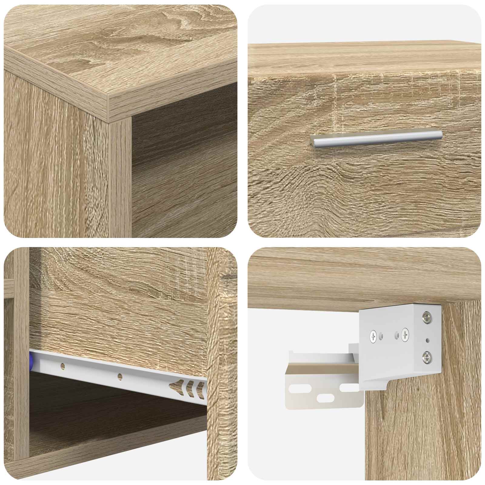 Highboard mit Regal FLORIN Weiß 60 x 35 x 182 cm Holzwerkstoff
