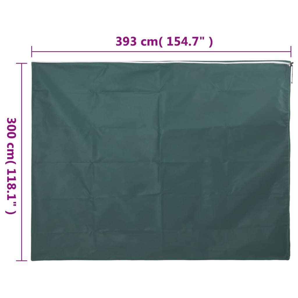 Wintervlies mit Reißverschluss 4 Stk. 70 g/m² 1x1,55 m