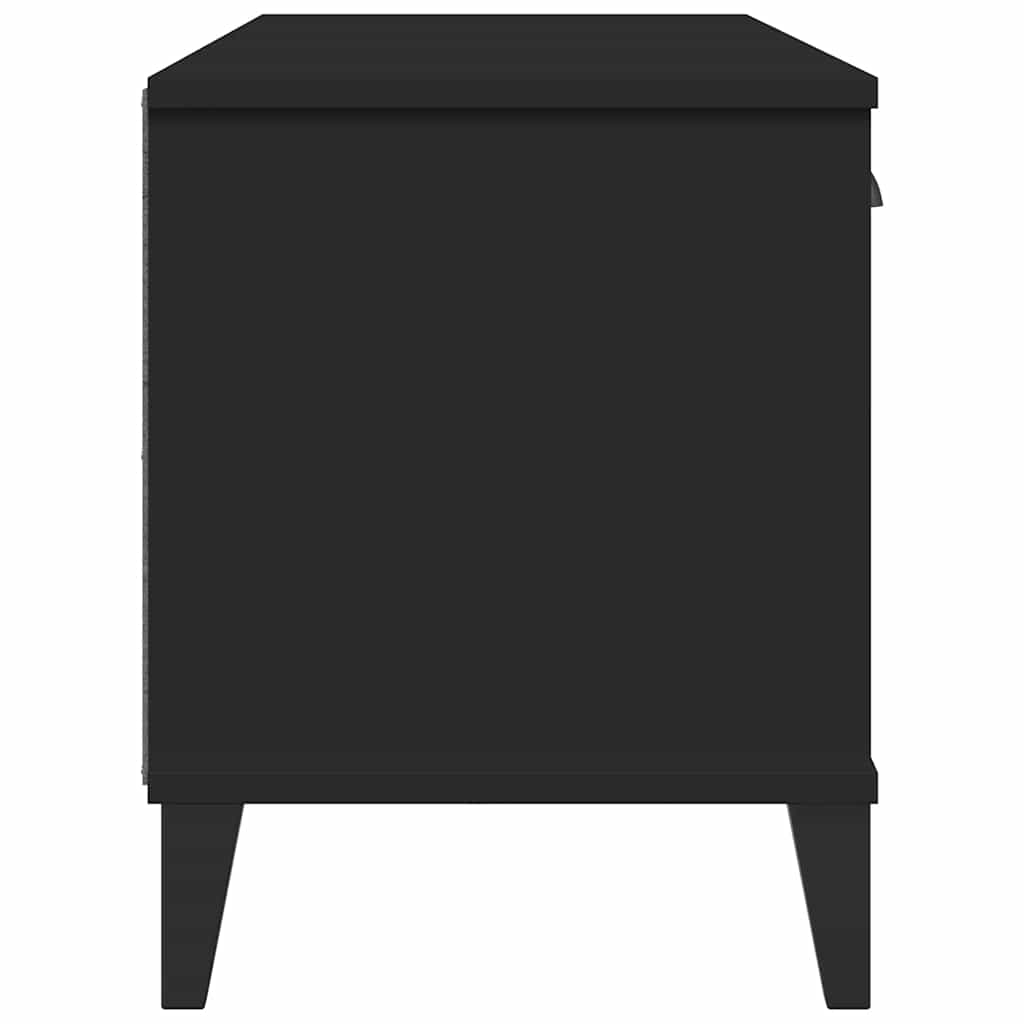 Schuhbank VIKEN Weiß 106x35x45 cm Holzwerkstoff