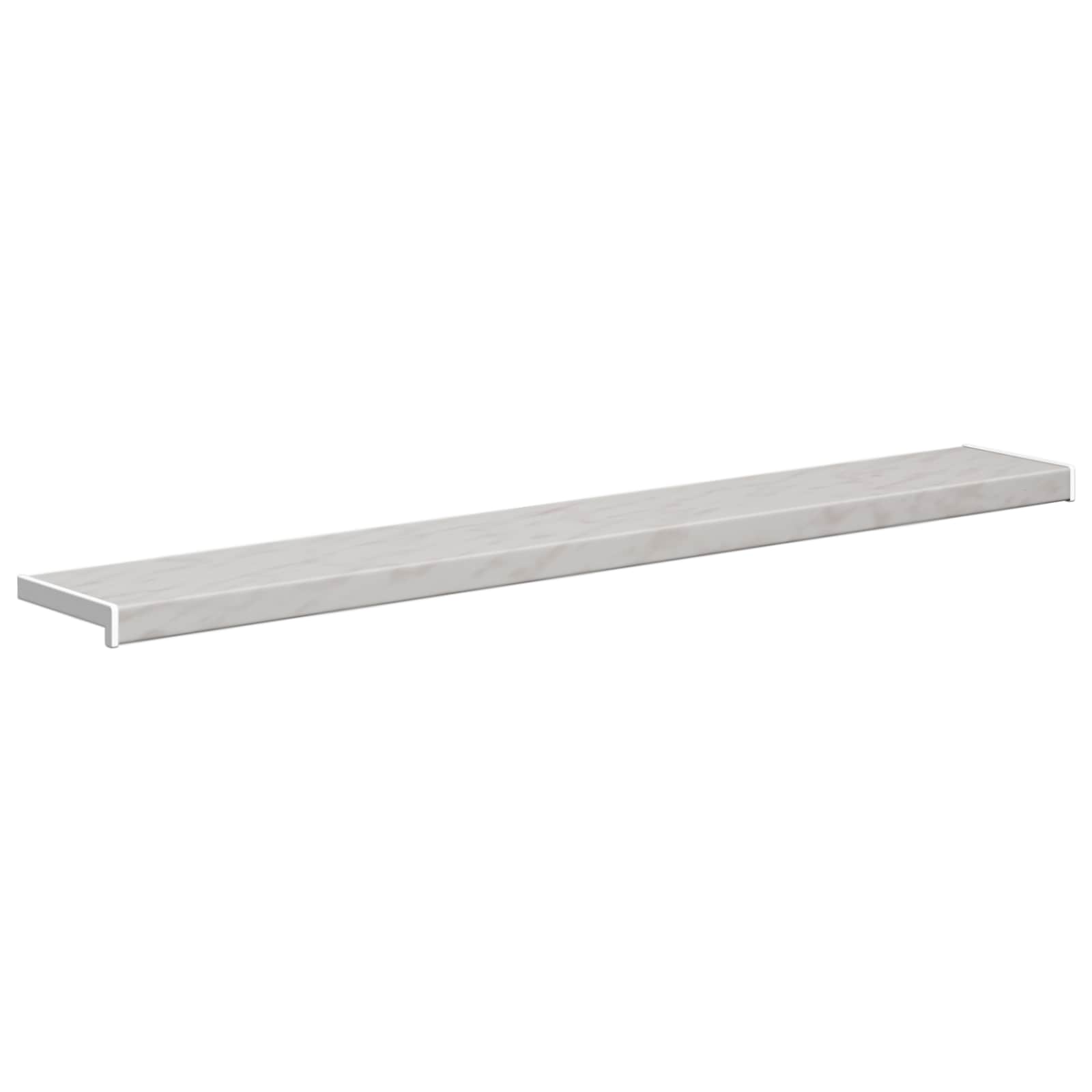 Fensterbank Weiß 60 x 10 x 4,5 cm PVC