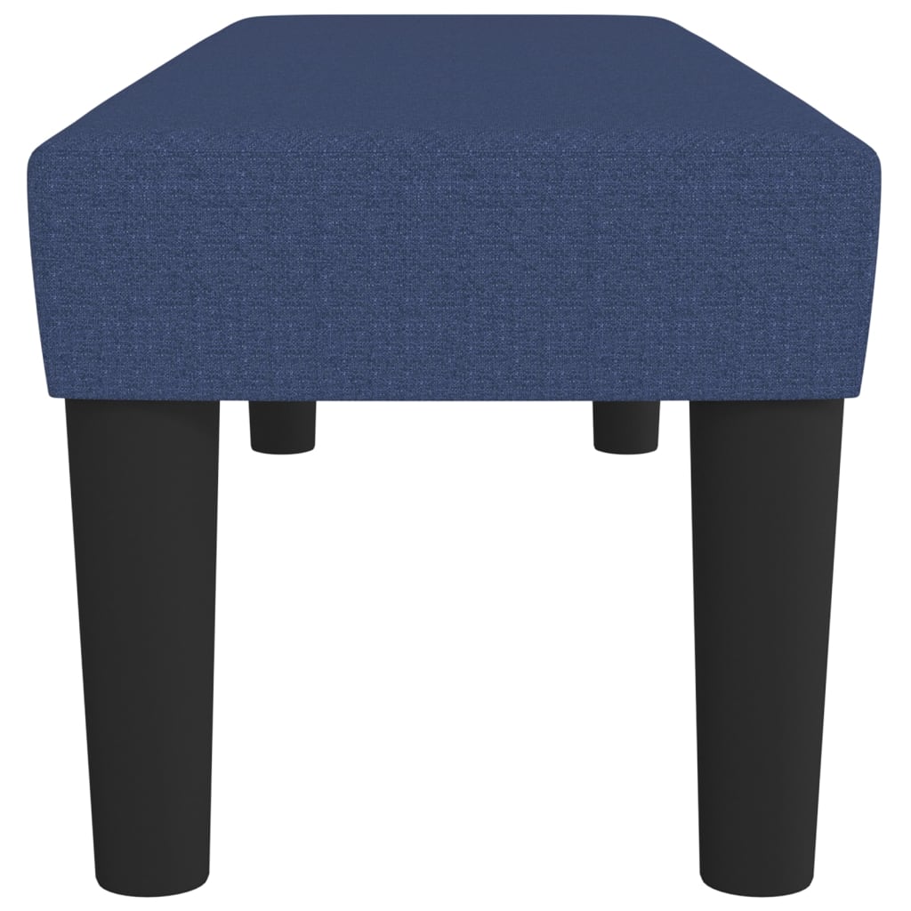Sitzbank Hellgrau 70x30x30 cm Stoff