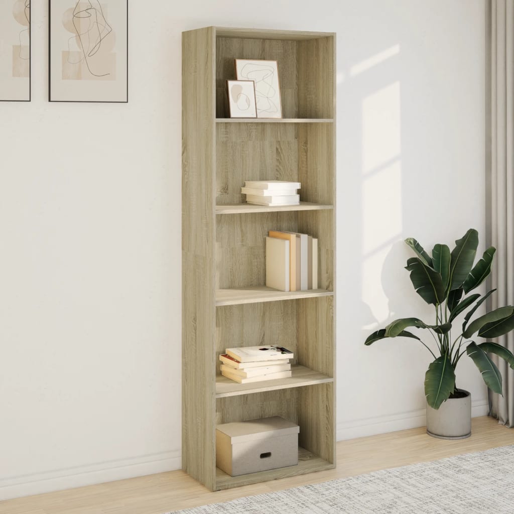 Bücherregal Weiß 80x30x189 cm Holzwerkstoff