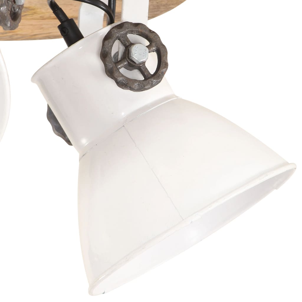 Wandlampe Industriestil Silbern 45x25 cm E27