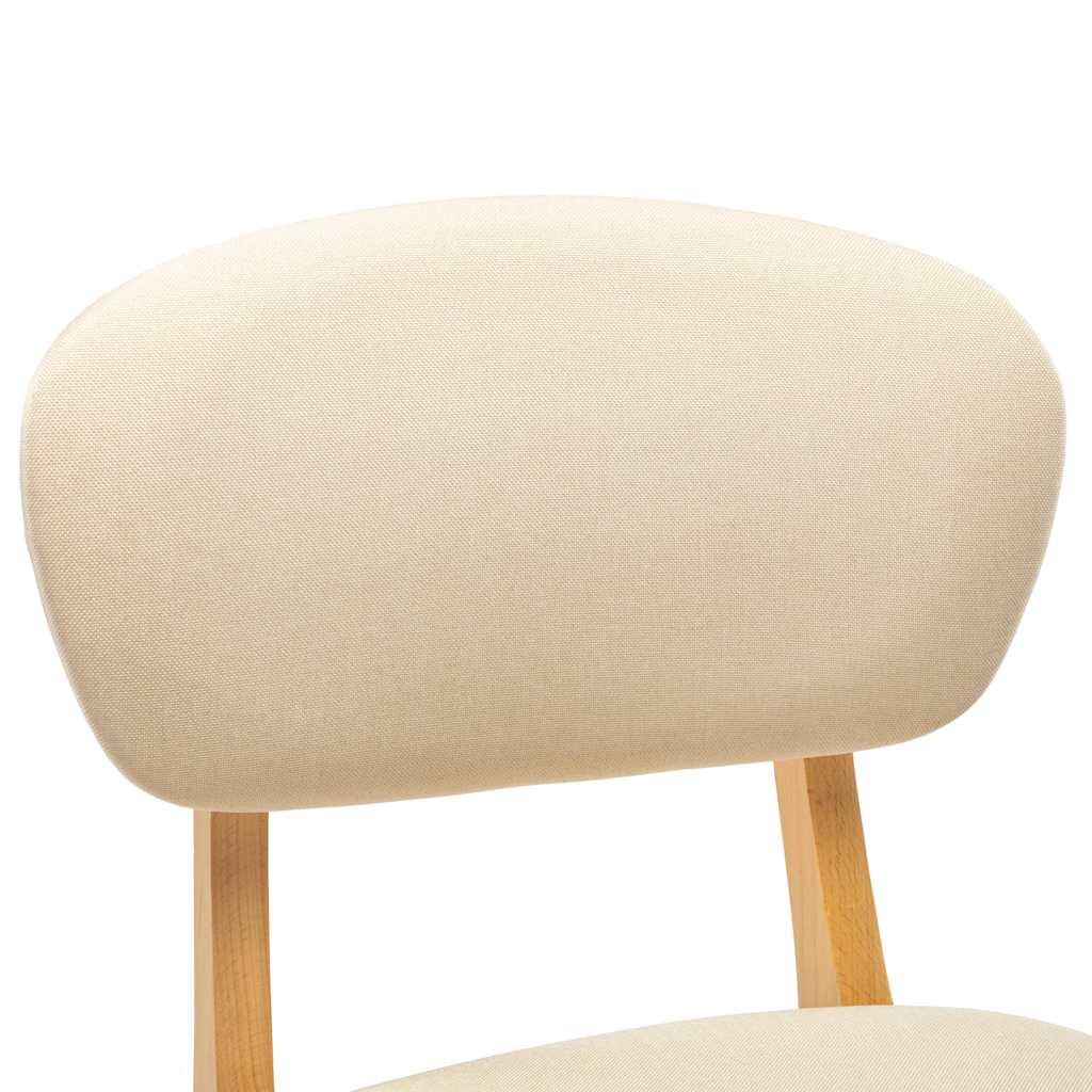Barhocker 2 Stk. Braun Stoff
