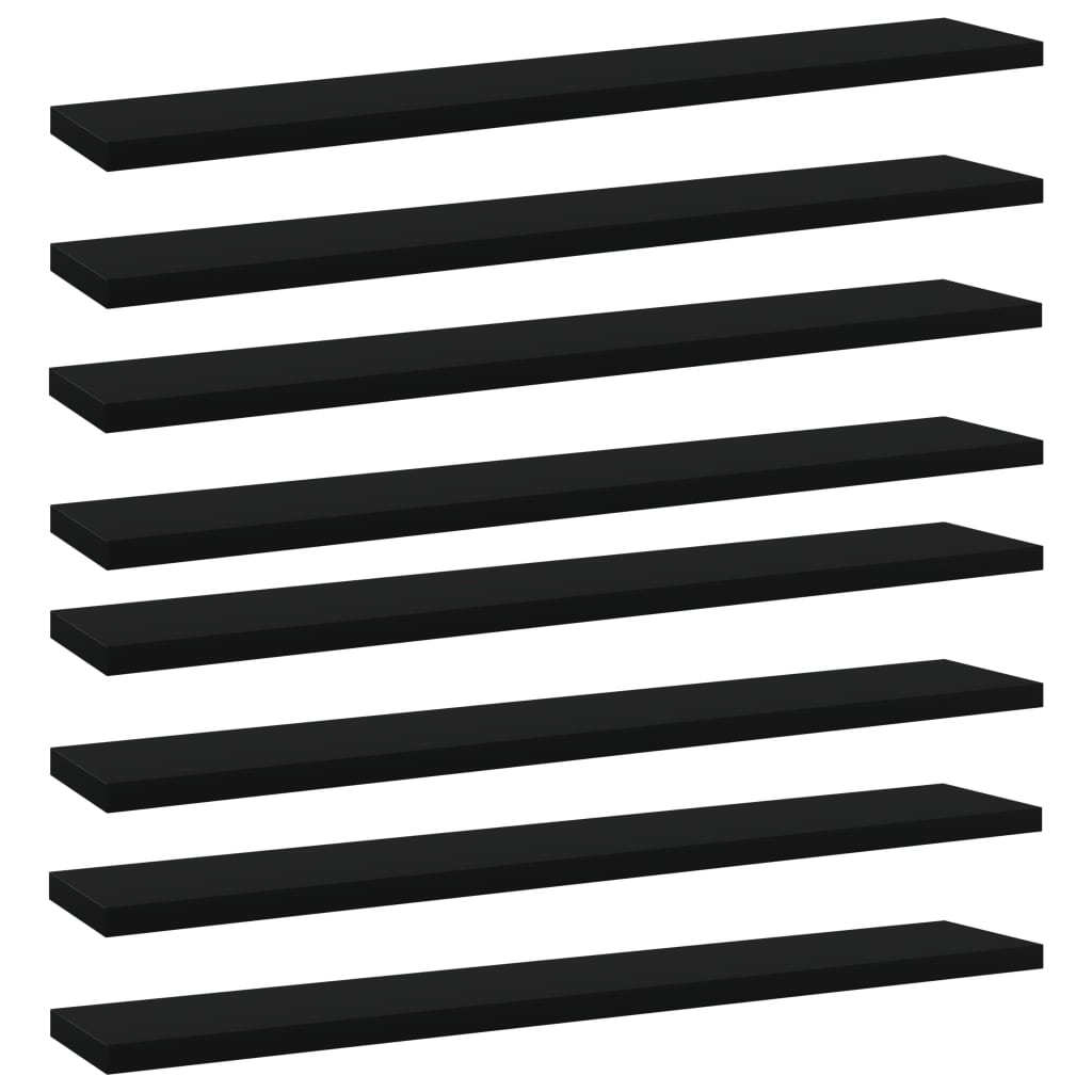 Bücherregal-Bretter 4 Stk. Weiß 40x10x1,5 cm Holzwerkstoff