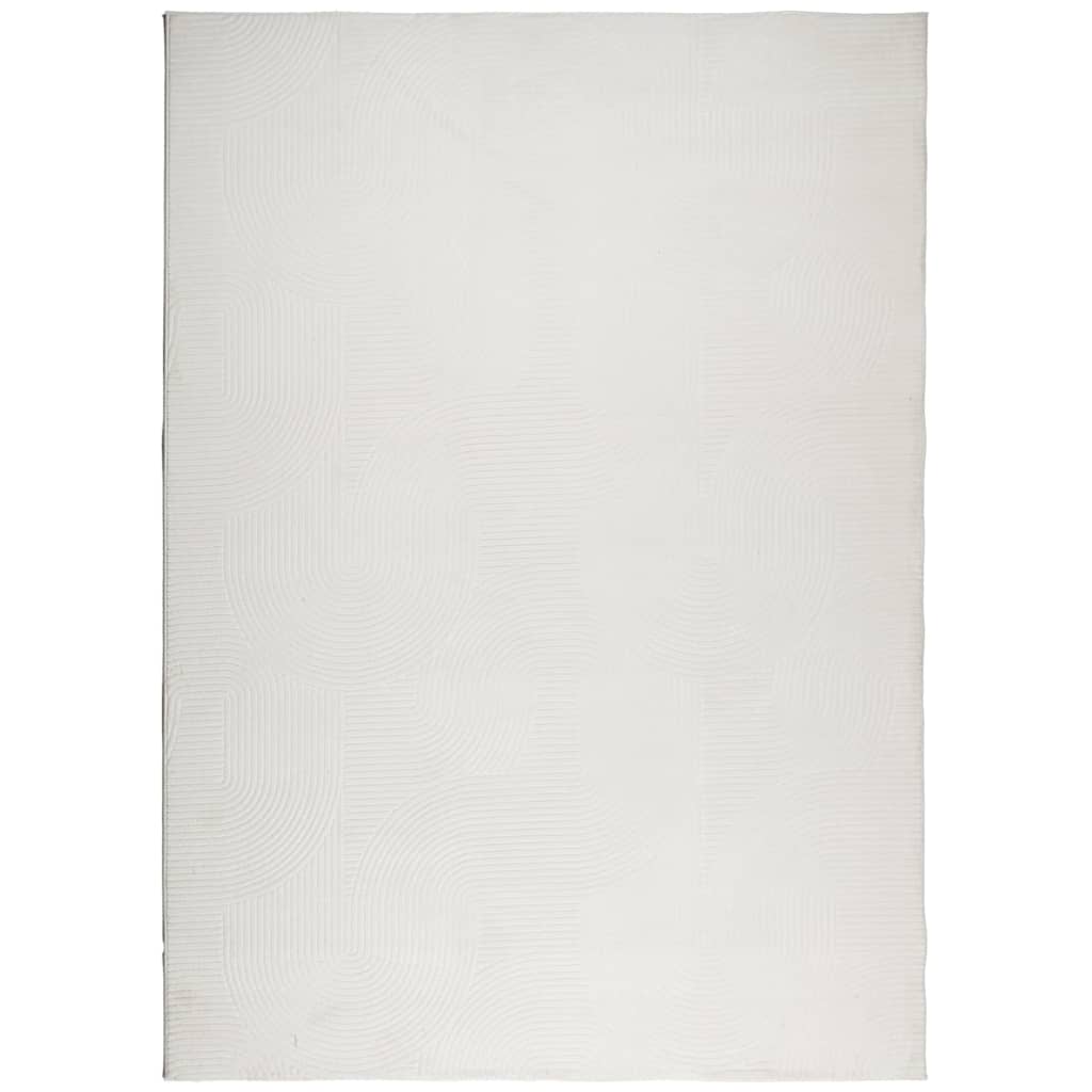 Teppich IZA Kurzflor Skandi-Stil Anthrazit 80x150 cm