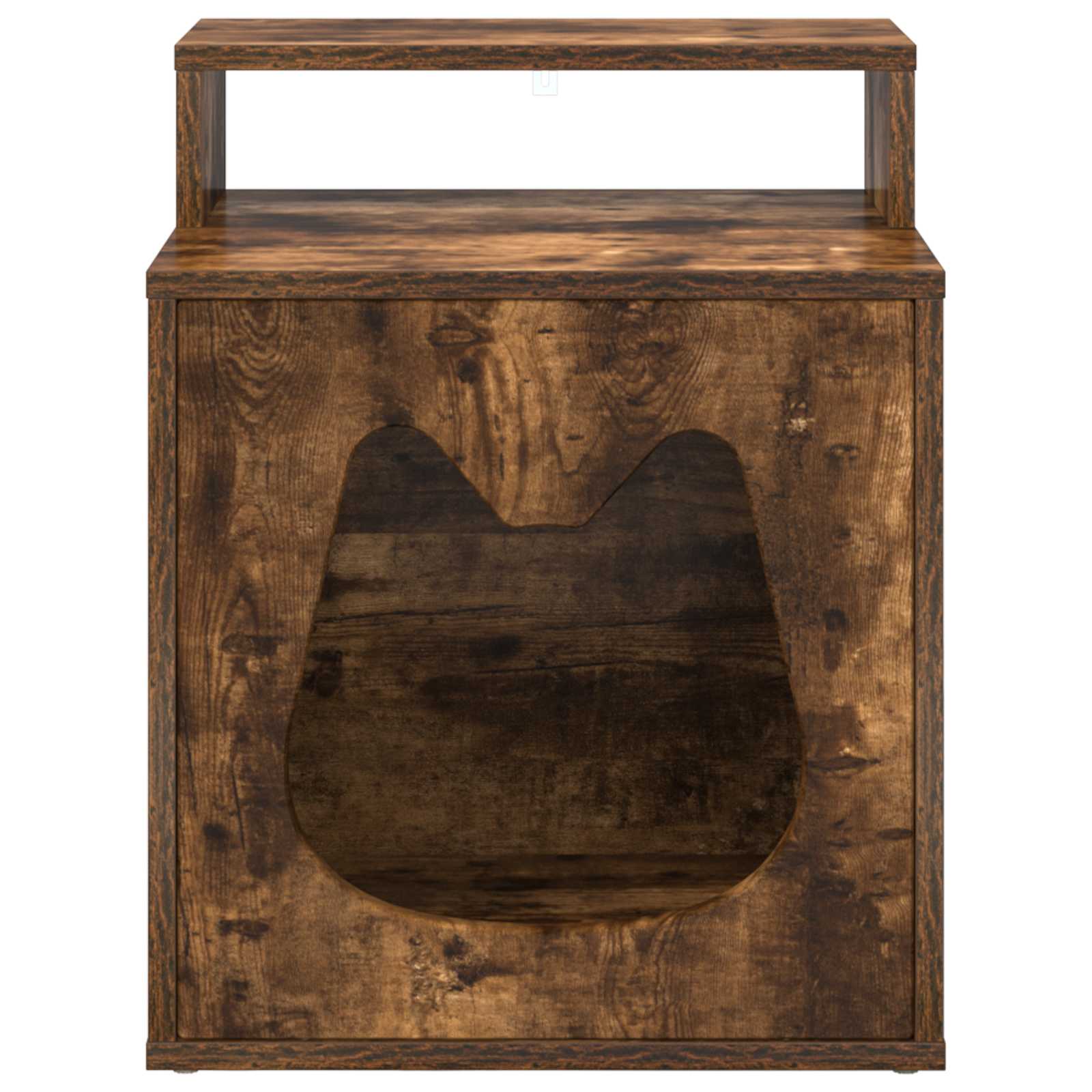 Katzenhaus Weiß 42,5 x 40 x 53,5 cm Holzwerkstoff
