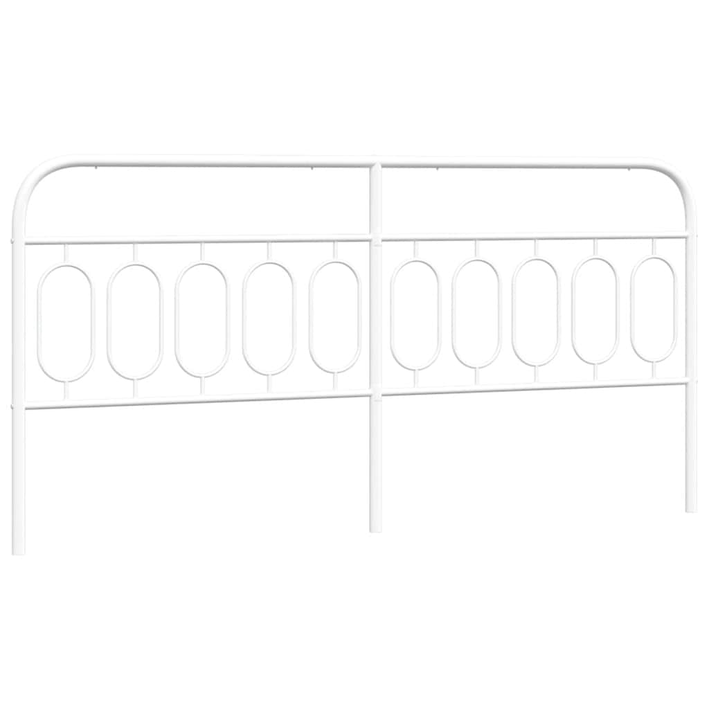 Ersatz-Kopfteil Metall Schwarz 75 cm