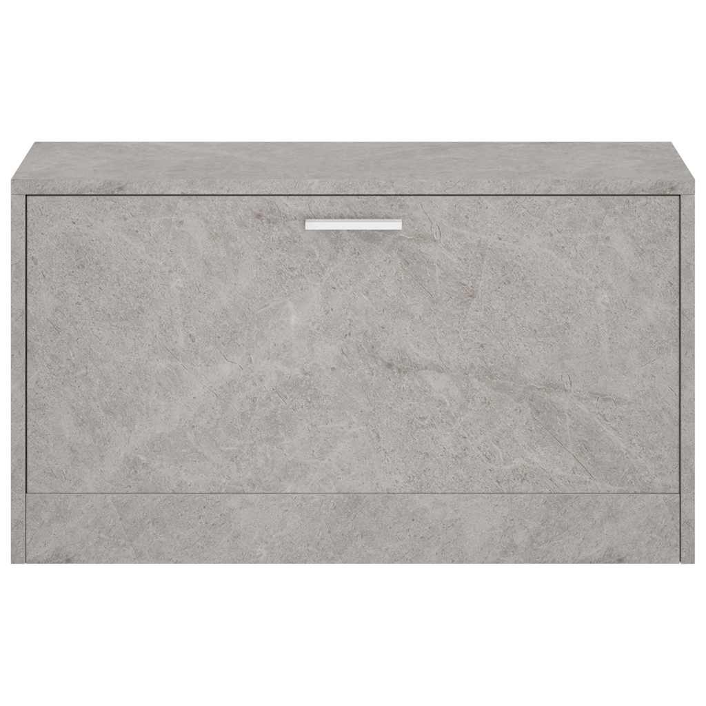 Schuhbank Eiche 80x24x45 cm