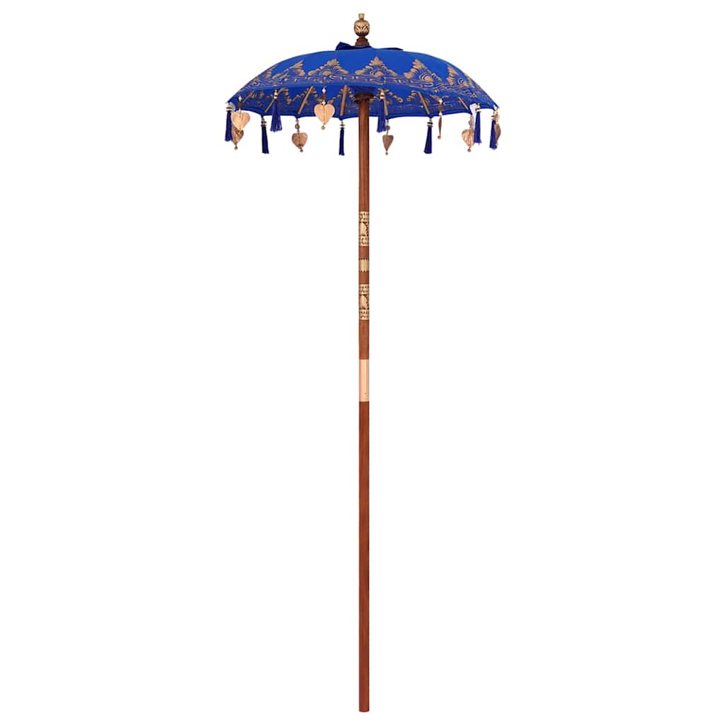Balinesischer Sonnenschirm Creme 125 x 125 x 260 cm