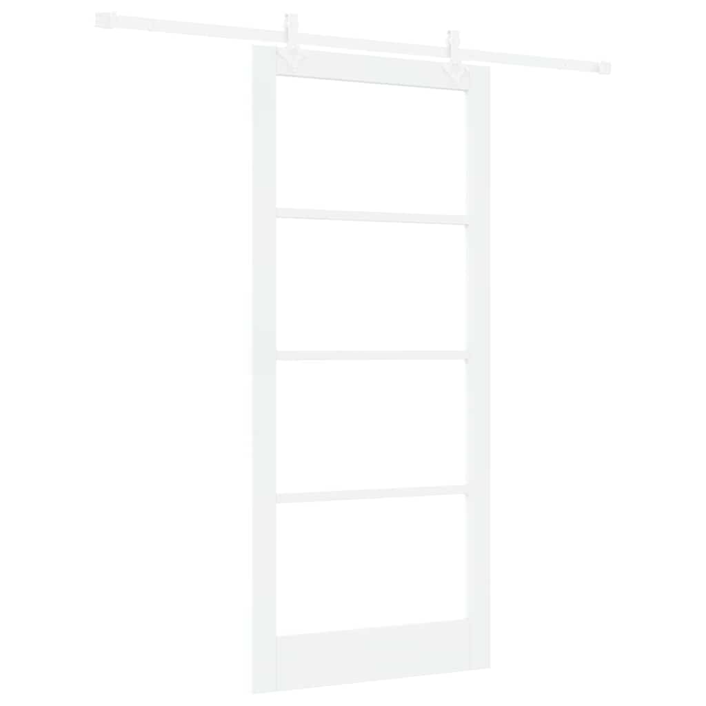 Schiebetür ORKDAL Natürlich und Schwarz 61 x 198,5 cm