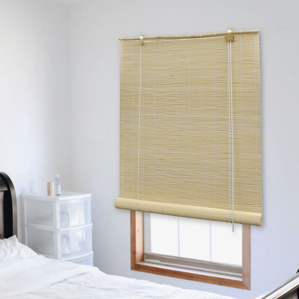 Bambusrollo Natur 80x160 cm