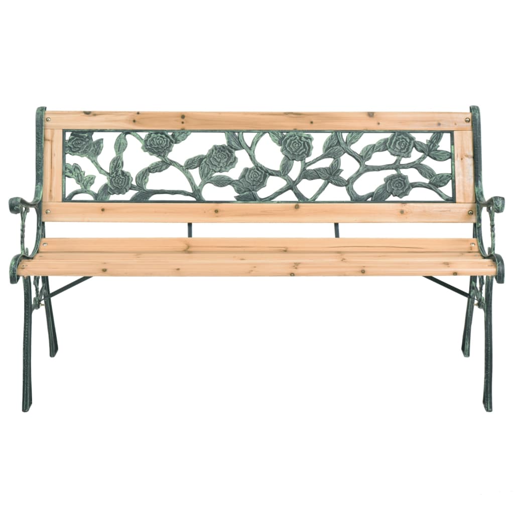 Gartenbank 122 cm Massivholz Tanne