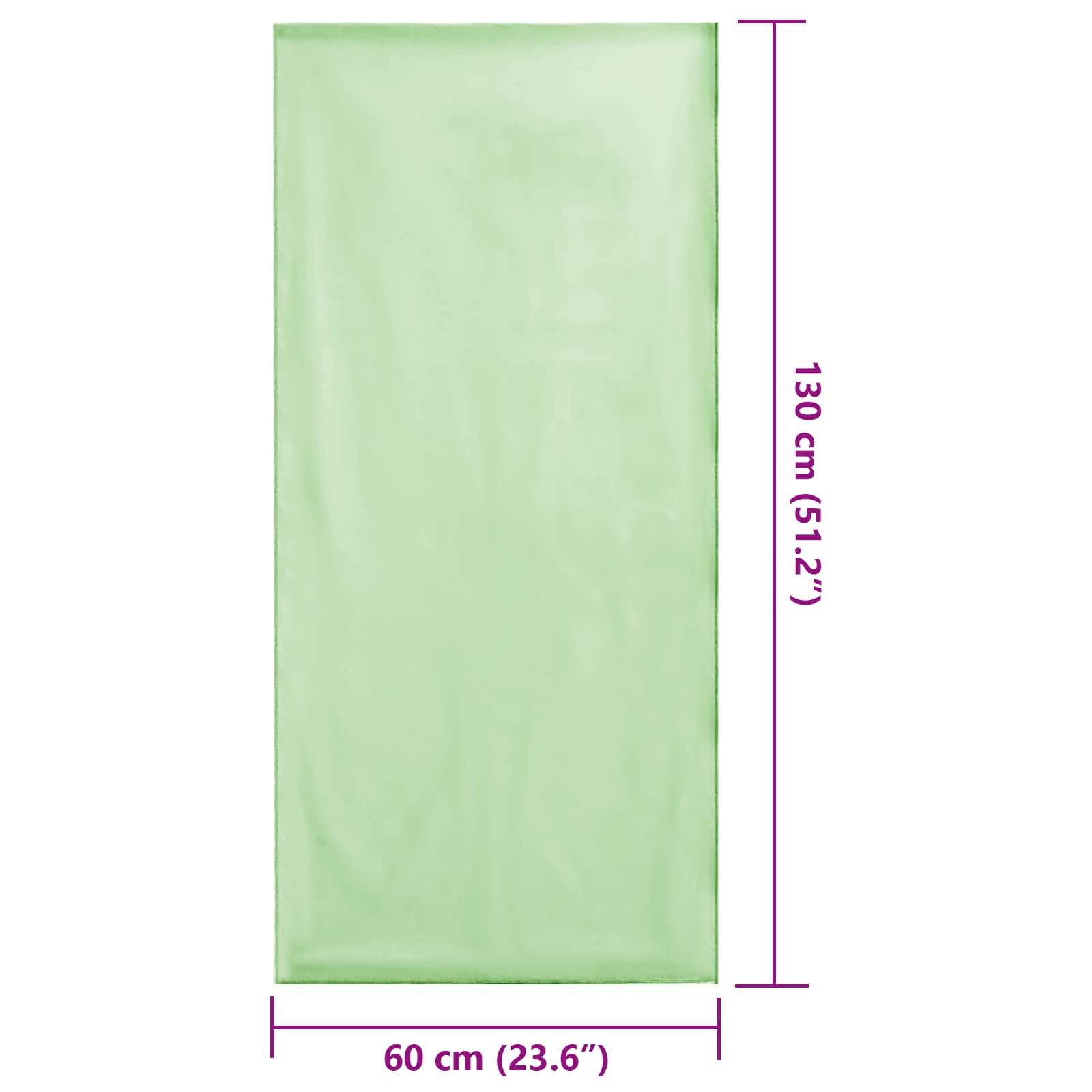 Außenstuhl Handtücher 2 pcs Schwarz 130 x 60 cm