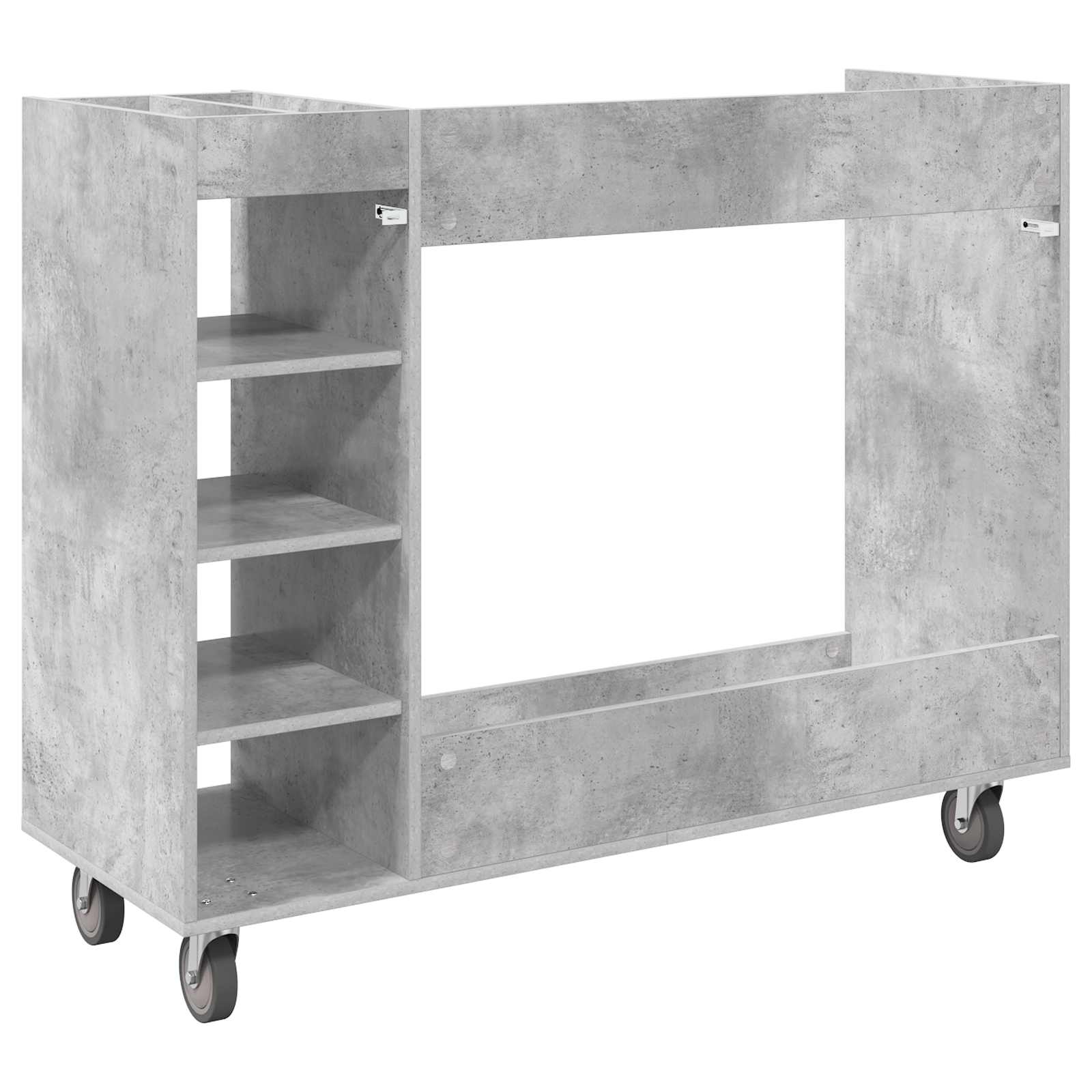 Golf Schrank Mit Rad Uni Weiß 65 x 45 x 98 cm