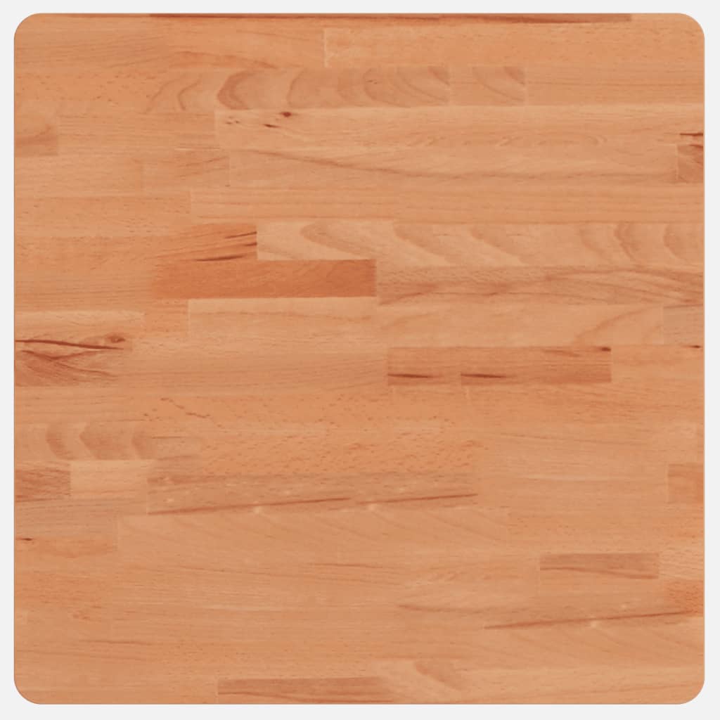 Tischplatte Ø30x1,5 cm Rund Massivholz Buche