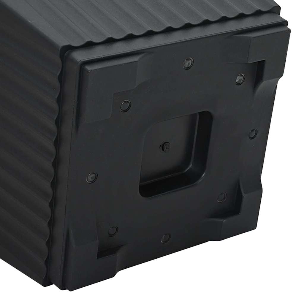 Blumentöpfe 6 pcs Ziegelrot 20 x 20 x 16 cm Kunststoff