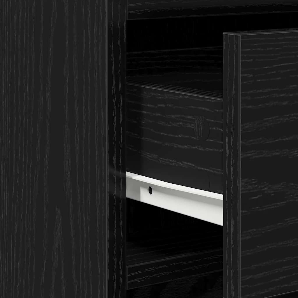 Schminktisch mit Spiegelbeleuchtung 3 pcs Weiß Holzwerkstoff