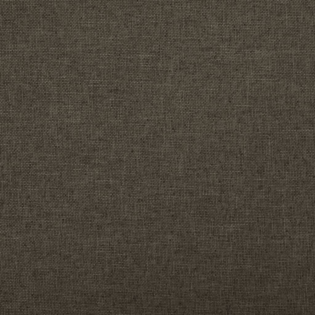 Hocker mit Stauraum Cremeweiß Leinenoptik
