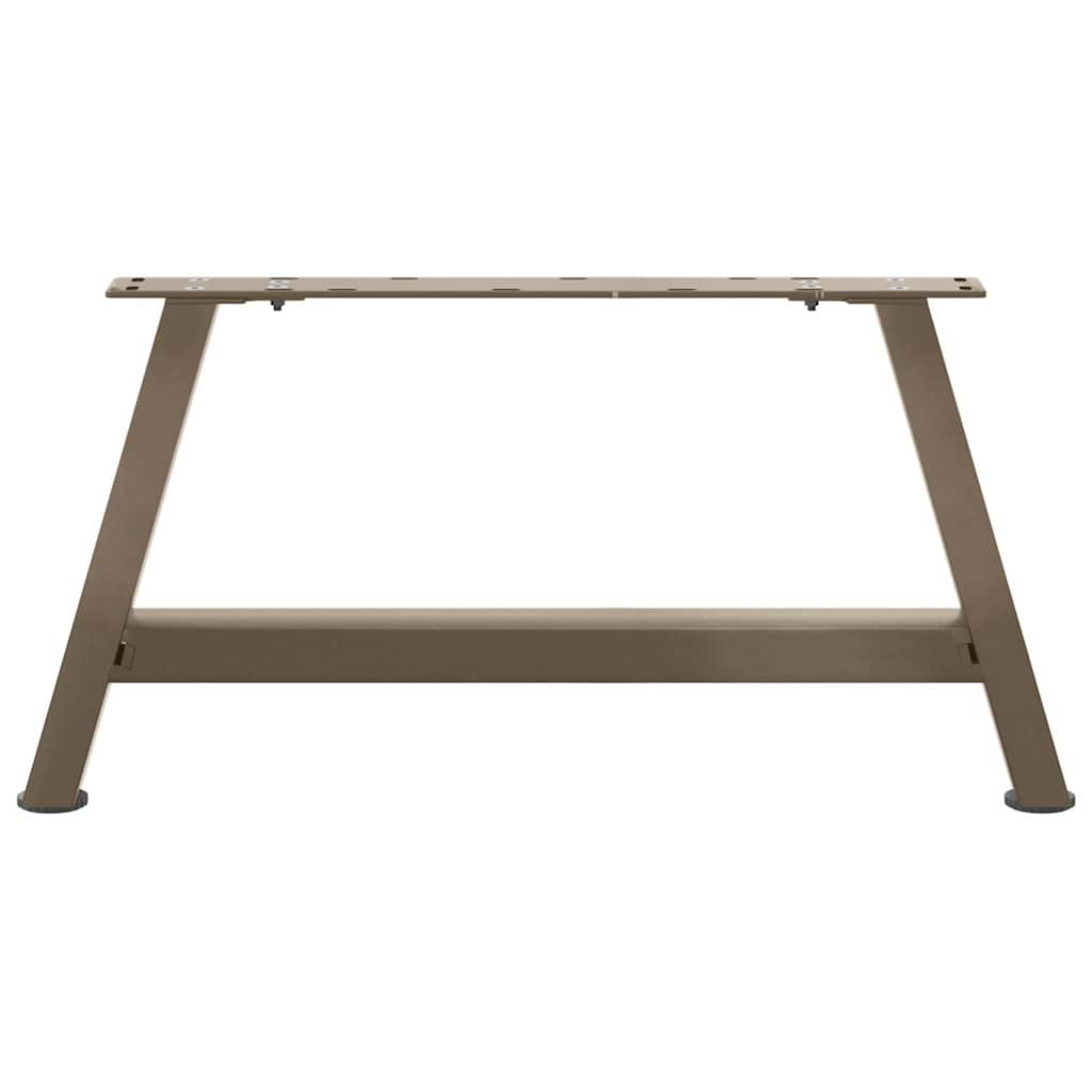 Couchtischbeine A-Form 2 Stk. 30x(30-31) cm Stahl