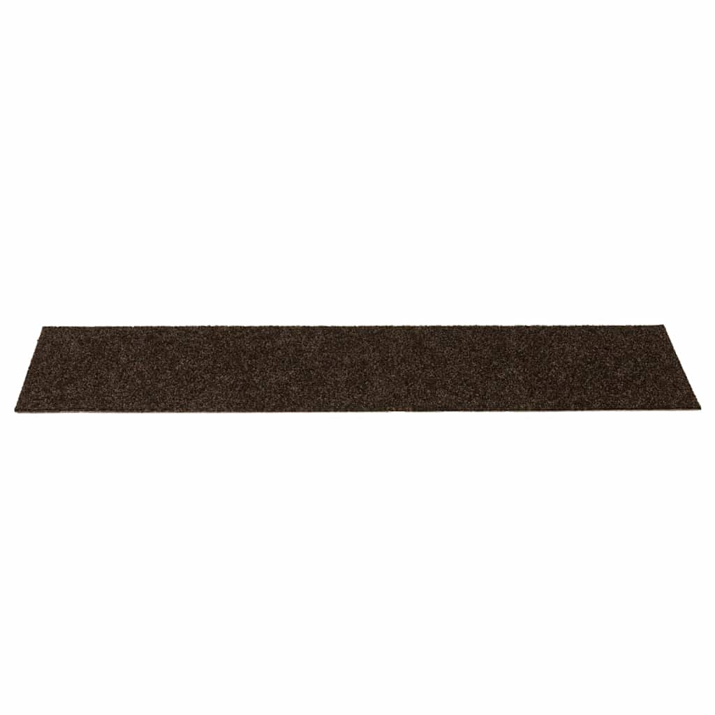 Stufenmatten Selbstklebend 15 Stk. 60x25 cm Hellbraun Rechteckig
