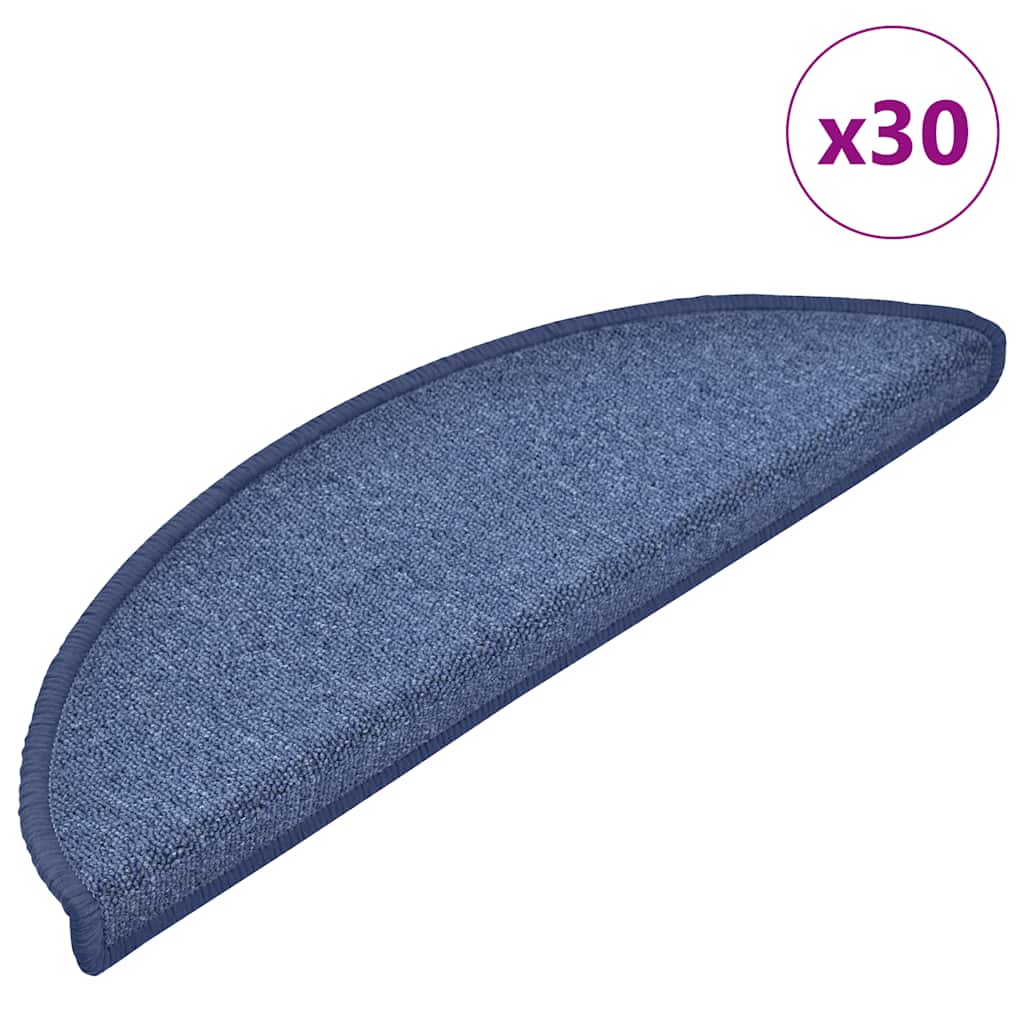 Stufenmatten 15 Stk. 56x17x3 cm Anthrazit Halbrund