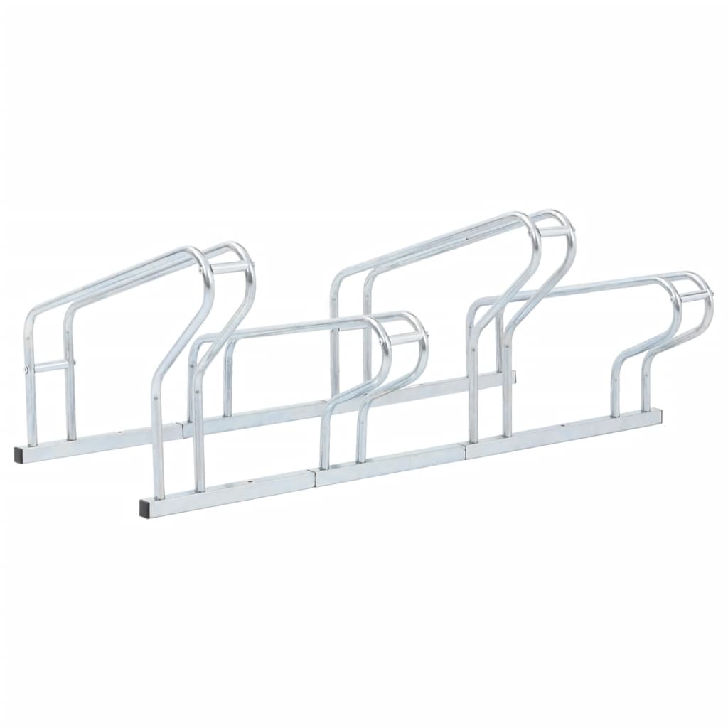 Fahrradständer für 2 Fahrräder Verzinkter Stahl