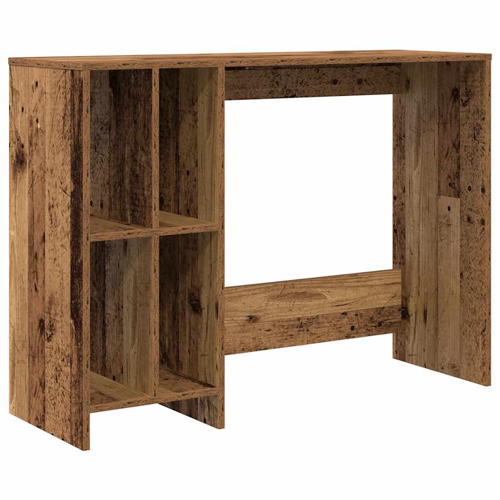Computertisch Weiß 102,5x35x75 cm Holzwerkstoff