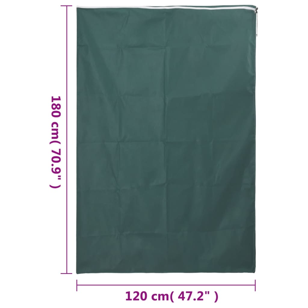 Wintervlies mit Reißverschluss 4 Stk. 70 g/m² 1x1,55 m
