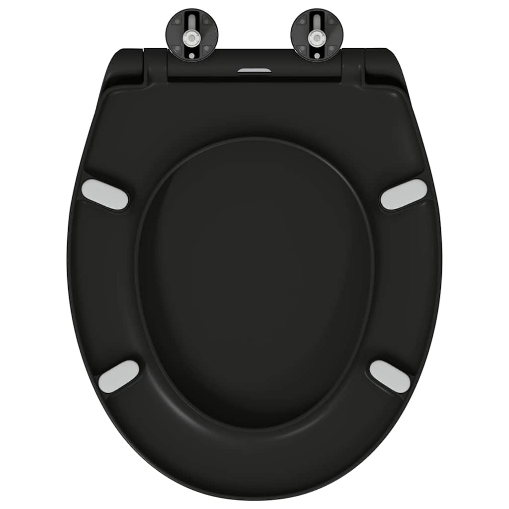 Toilettensitz Anthrazit 47 x 37 x 4 cm Duroplast